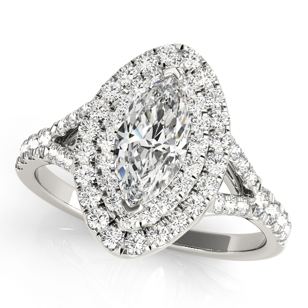 Gwendolyn Halo Engagement Ring