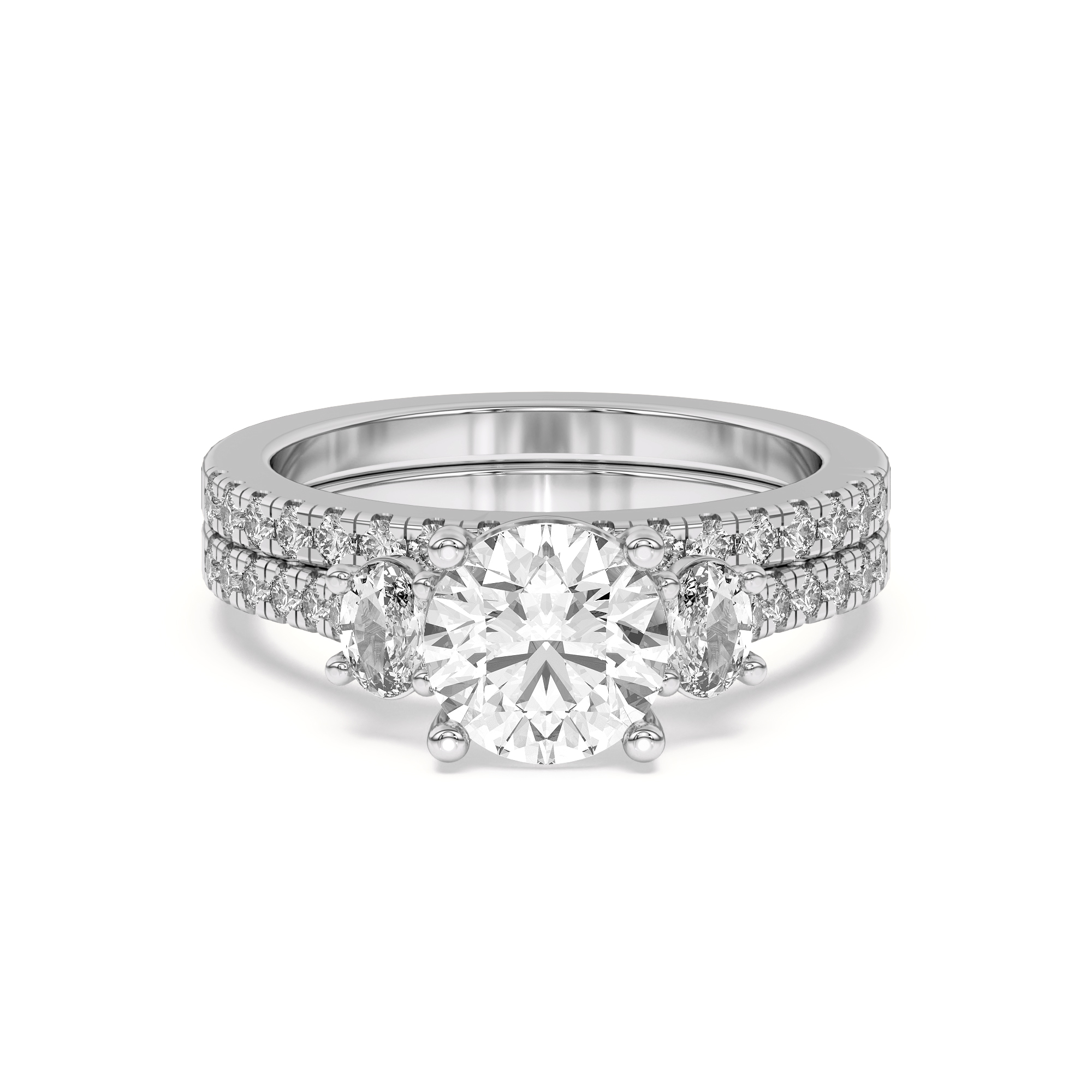 Tria Pave Band