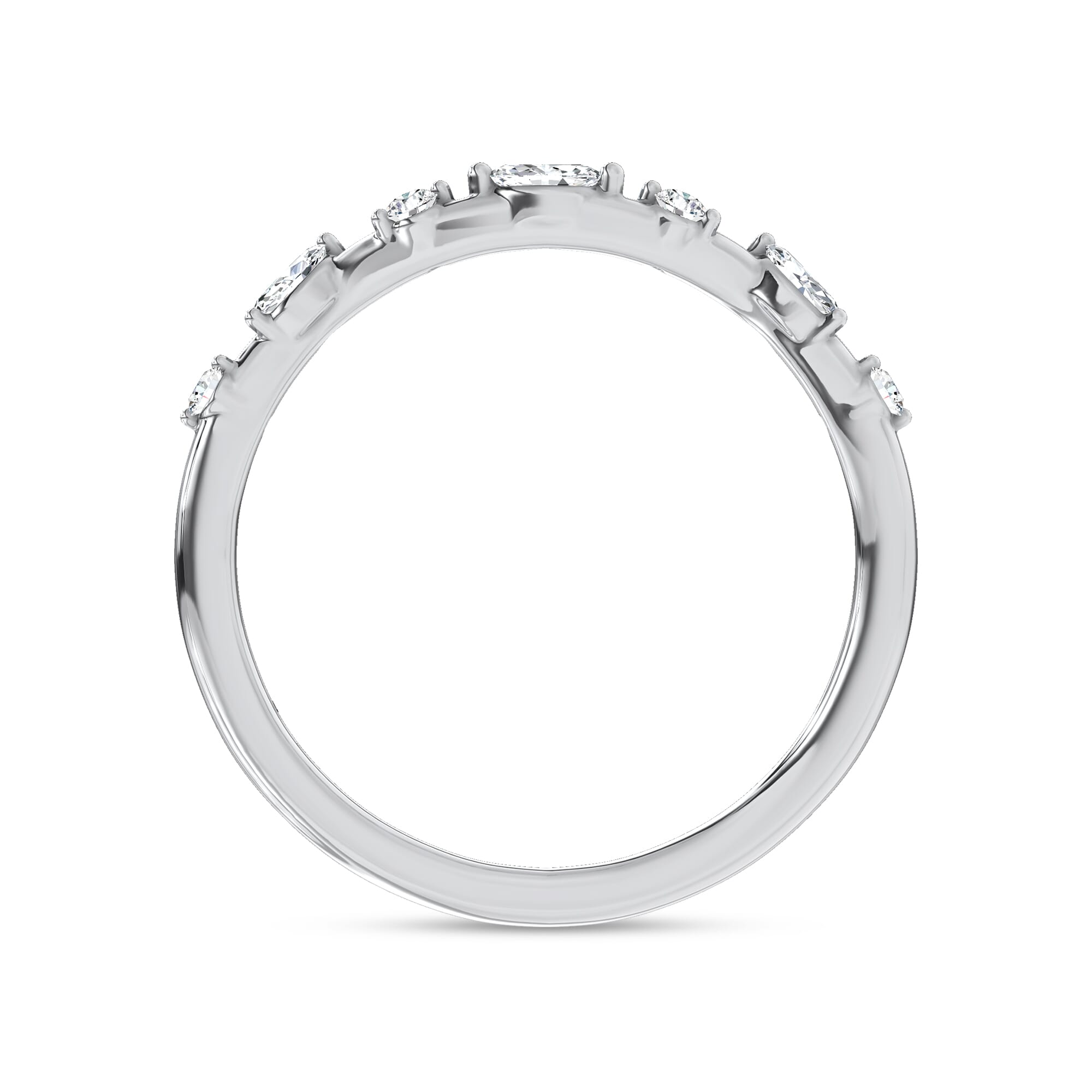 Jardin Valentina Mixed Shape Band by Christian Siriano