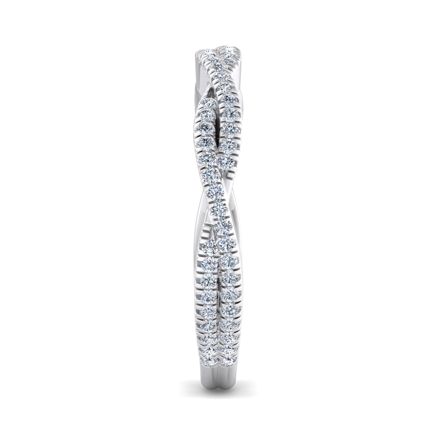 Jessica Twisted Pave Band