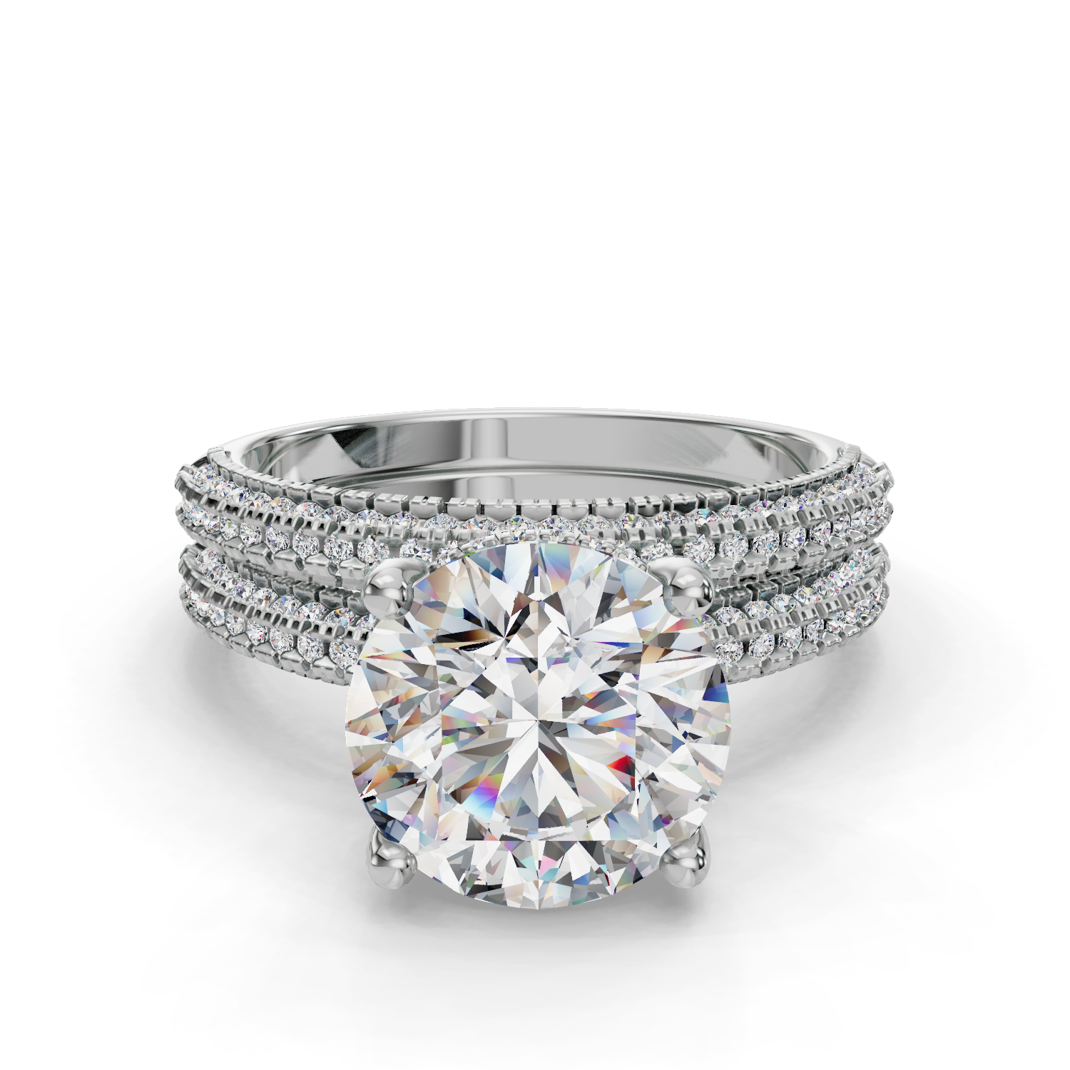 Kira Triple Pave Band