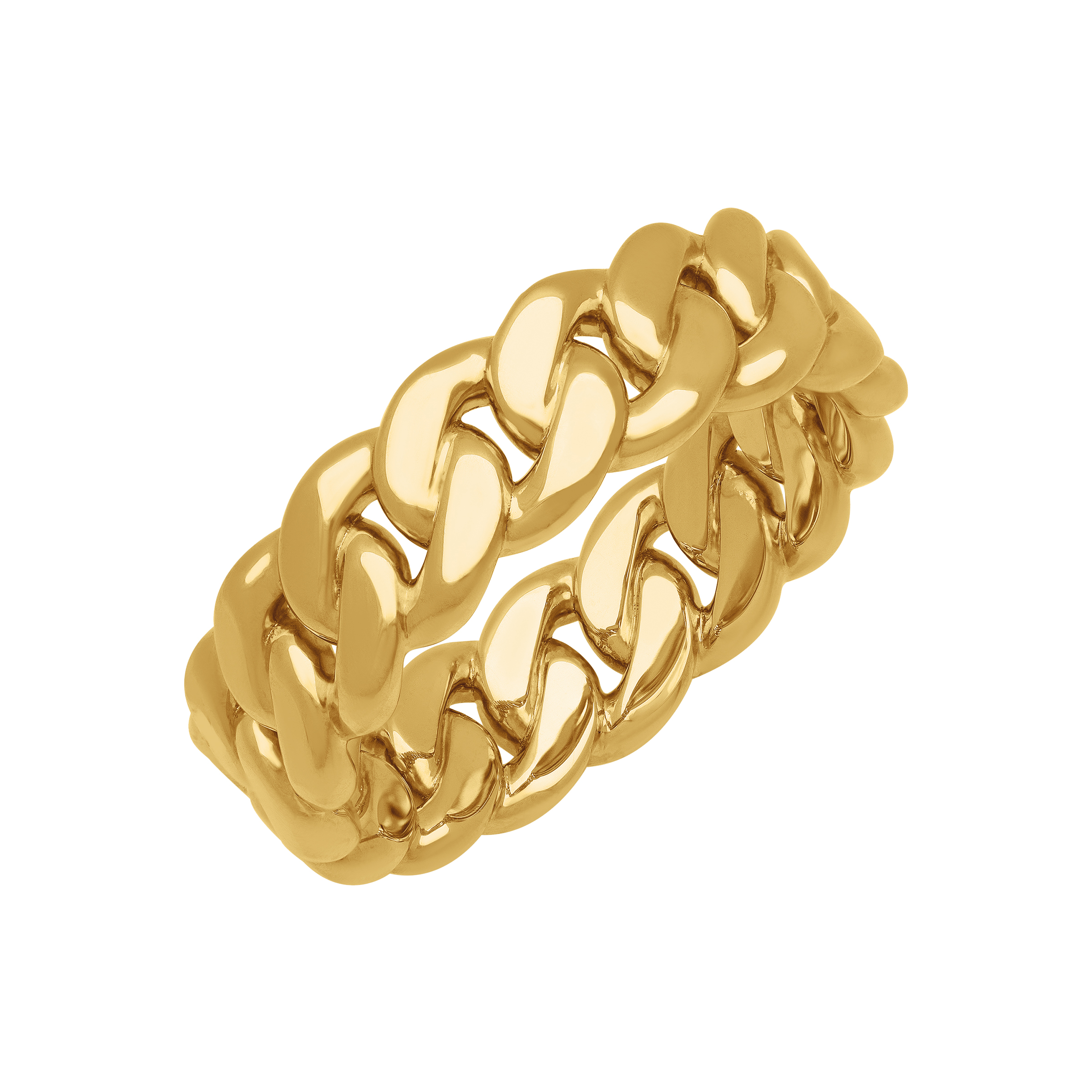 Polished Cuban Link Band (7mm)