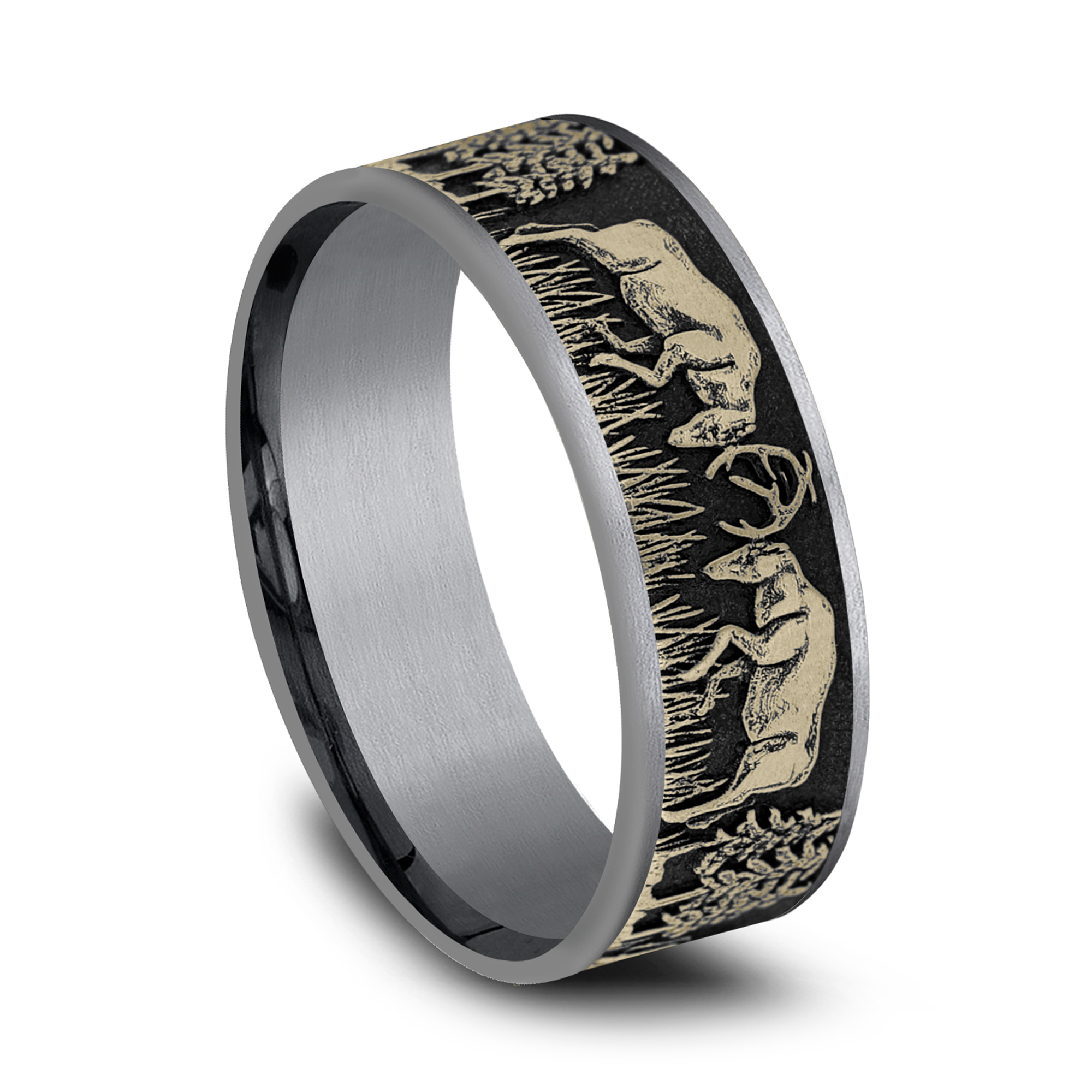 Wildforge Two-Tone Comfort-Fit Band (7.5mm)