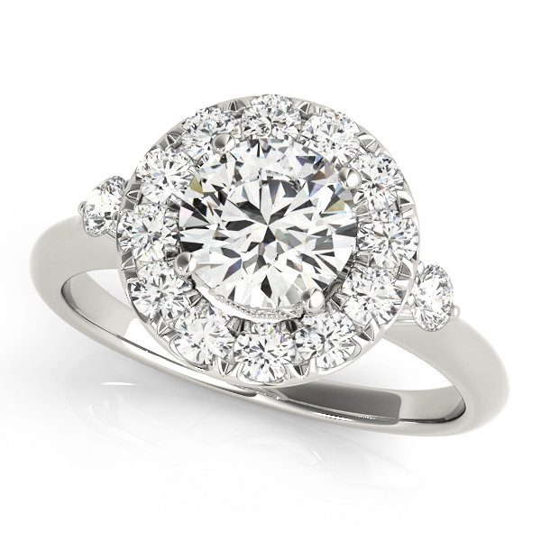 Esme Halo Engagement Ring