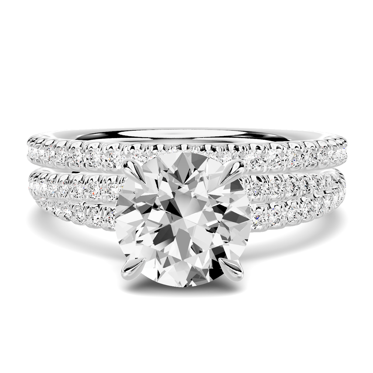 Avalon Classic Pave Band