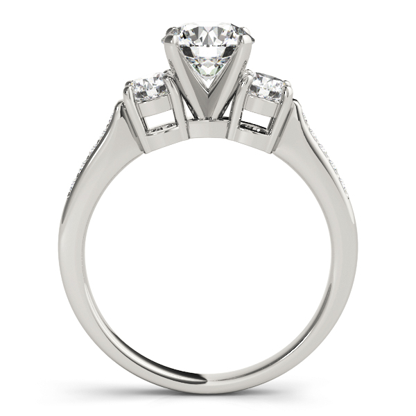 Zelia Three Stone Engagement Ring
