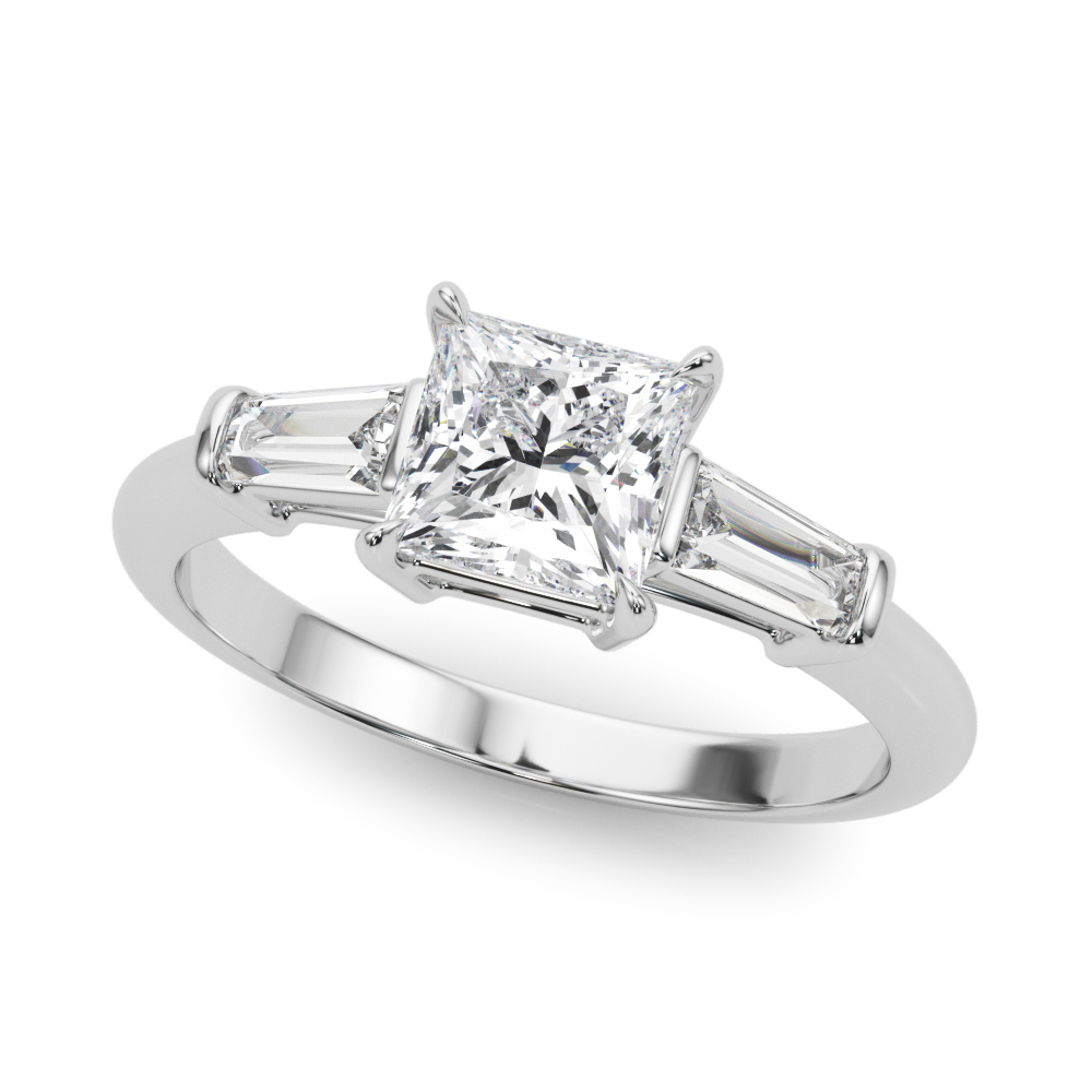 Cassiopeia Three-Stone Engagement Ring