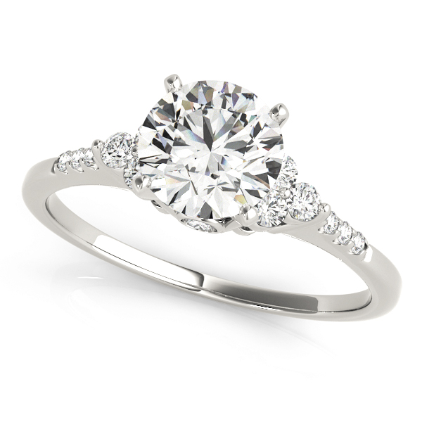 Empress Diamond Cluster Engagement Ring