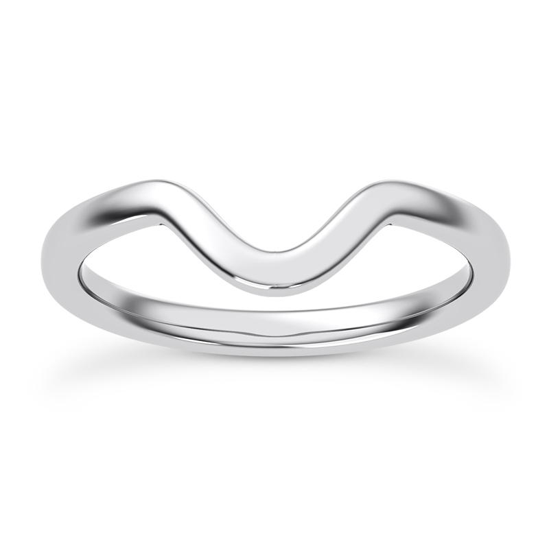 Stacy Wide Curved Band