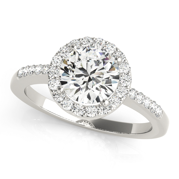 Lillee Halo Engagement Ring