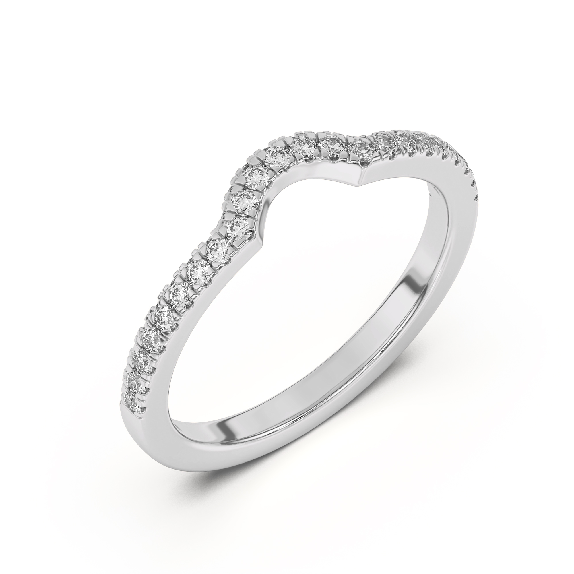 Nelly Curved Pave Band