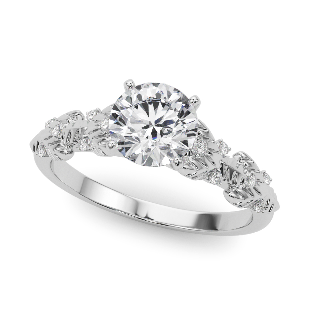 Tokyo Nature Inspired Engagement Ring