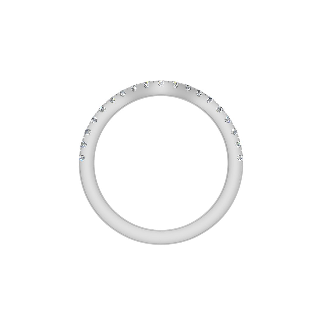 Rose Pave Band