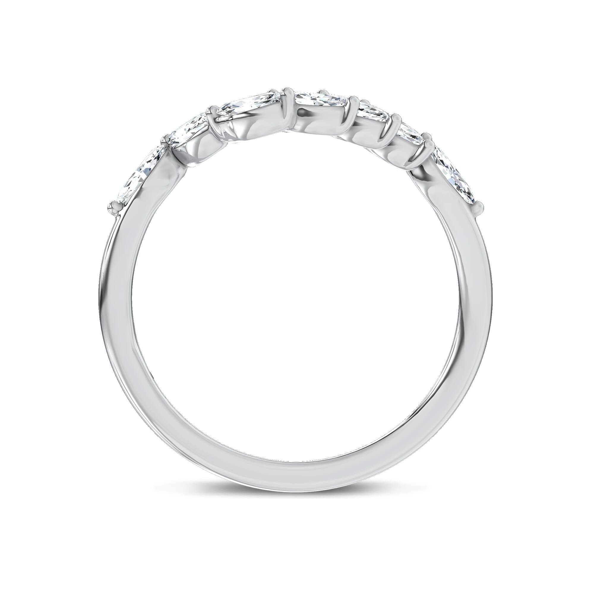 Envol Marquise Contoured Band by Christian Siriano