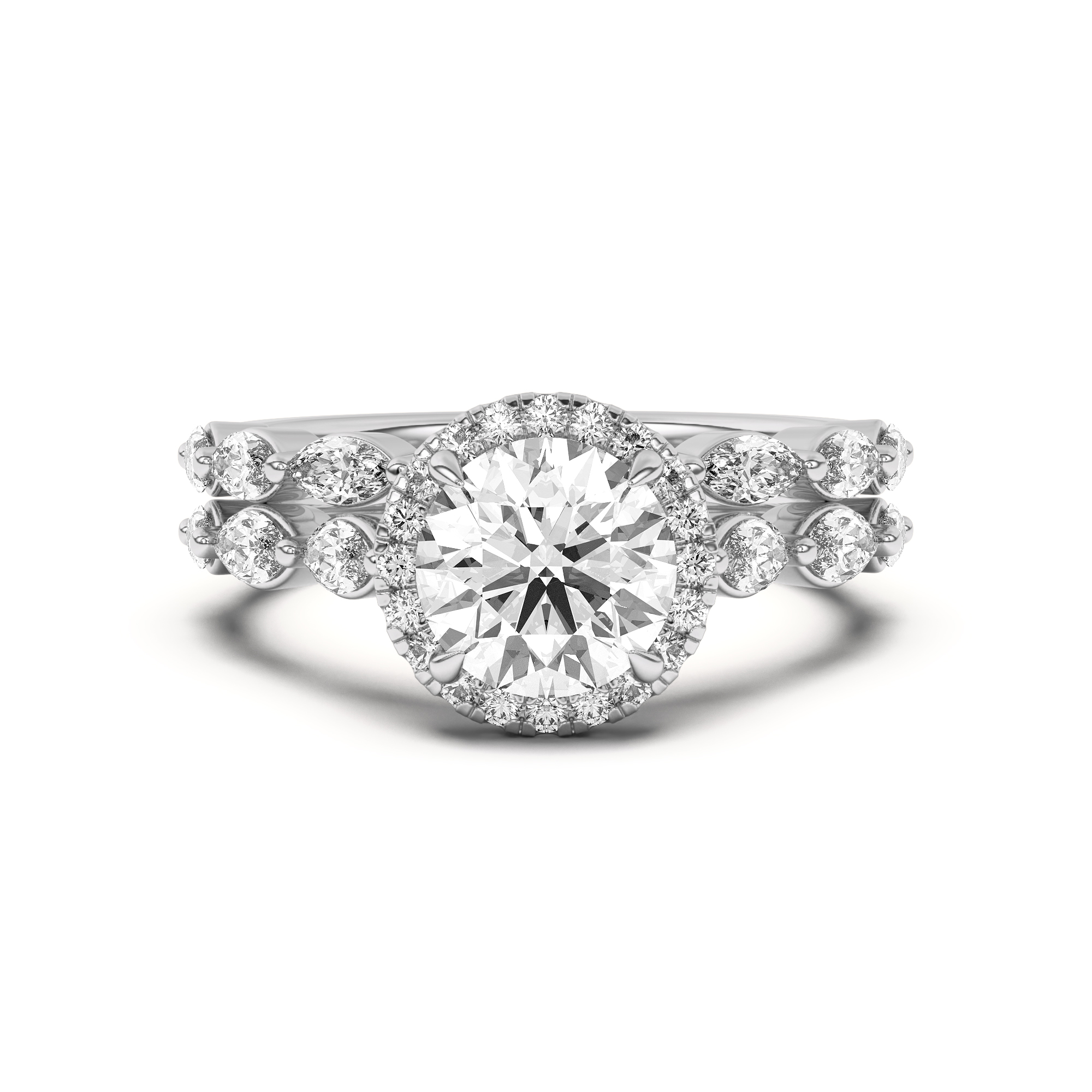 Everly Marquise Diamond Band