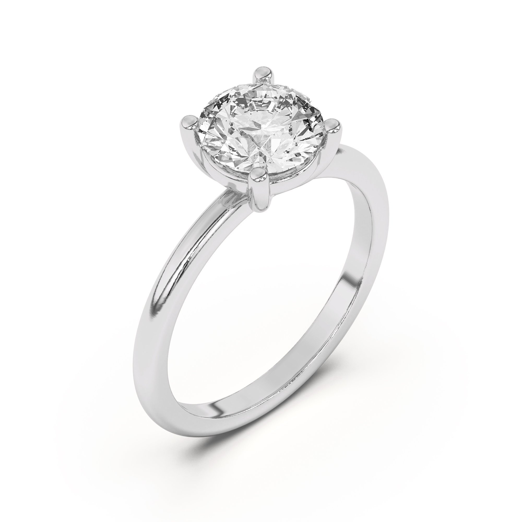Angie Gallery Solitaire Engagement Ring