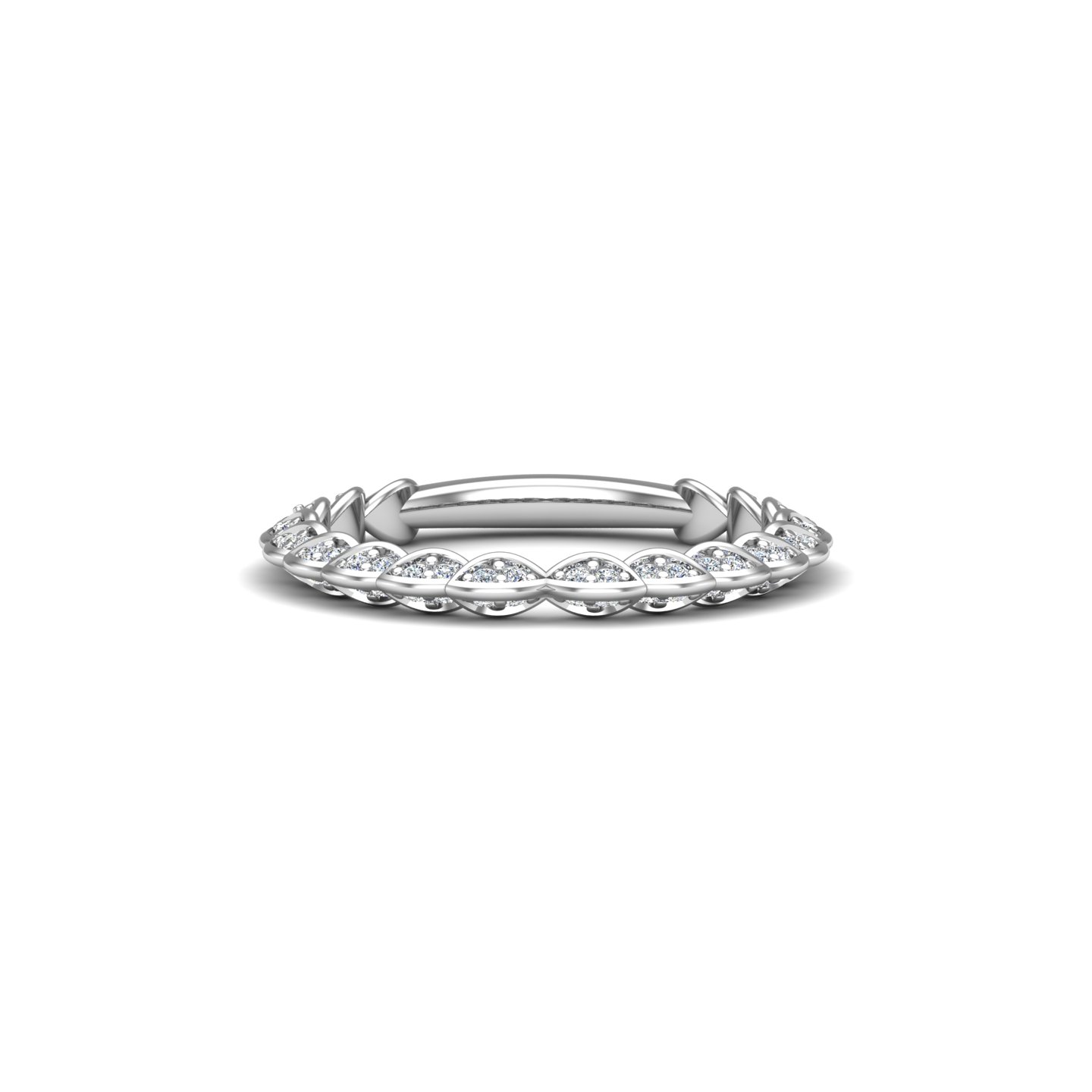 Cataleya Pave Leaf Band