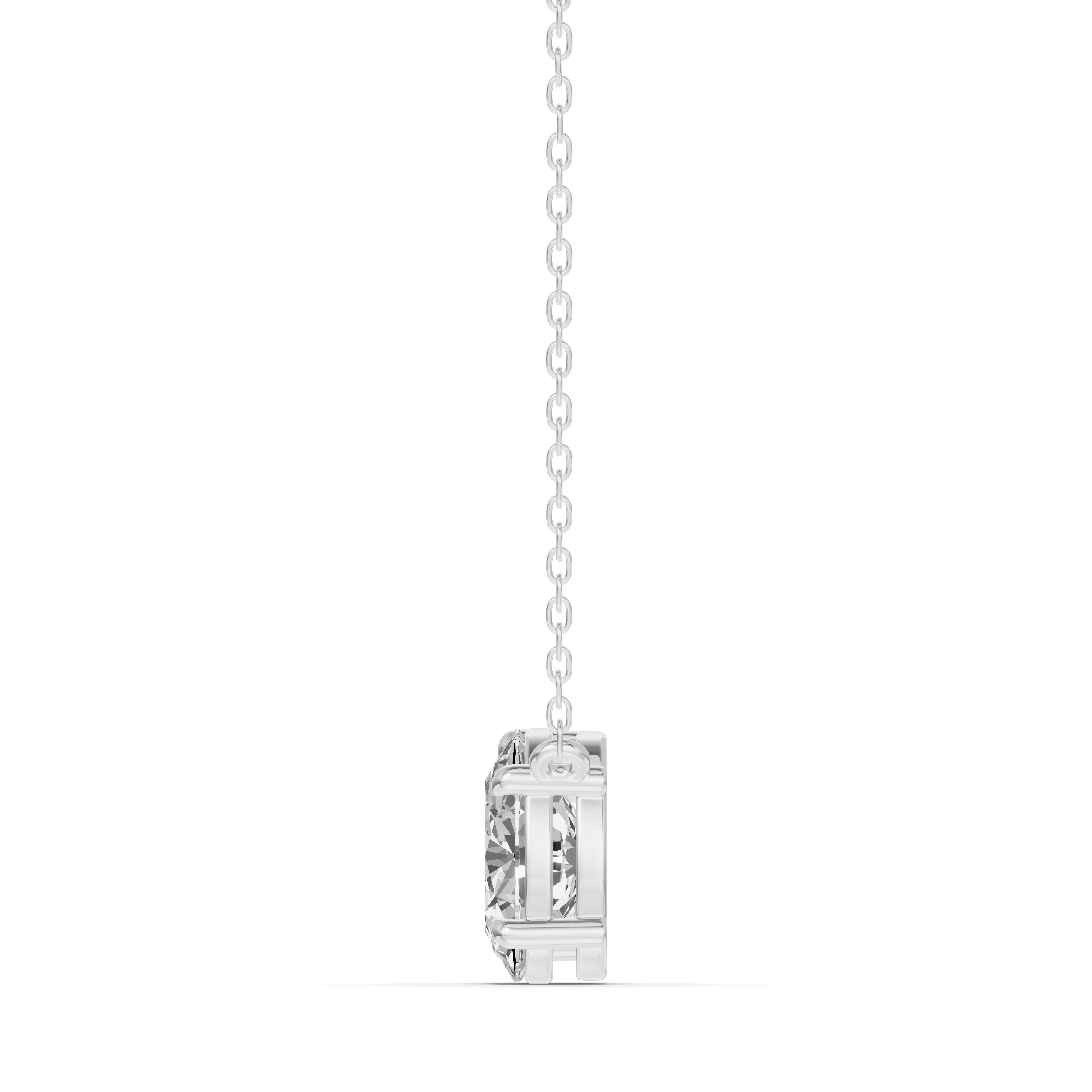 Toi et Moi Pear and Oval Lab Diamond Necklace (1.50 ct. tw.)