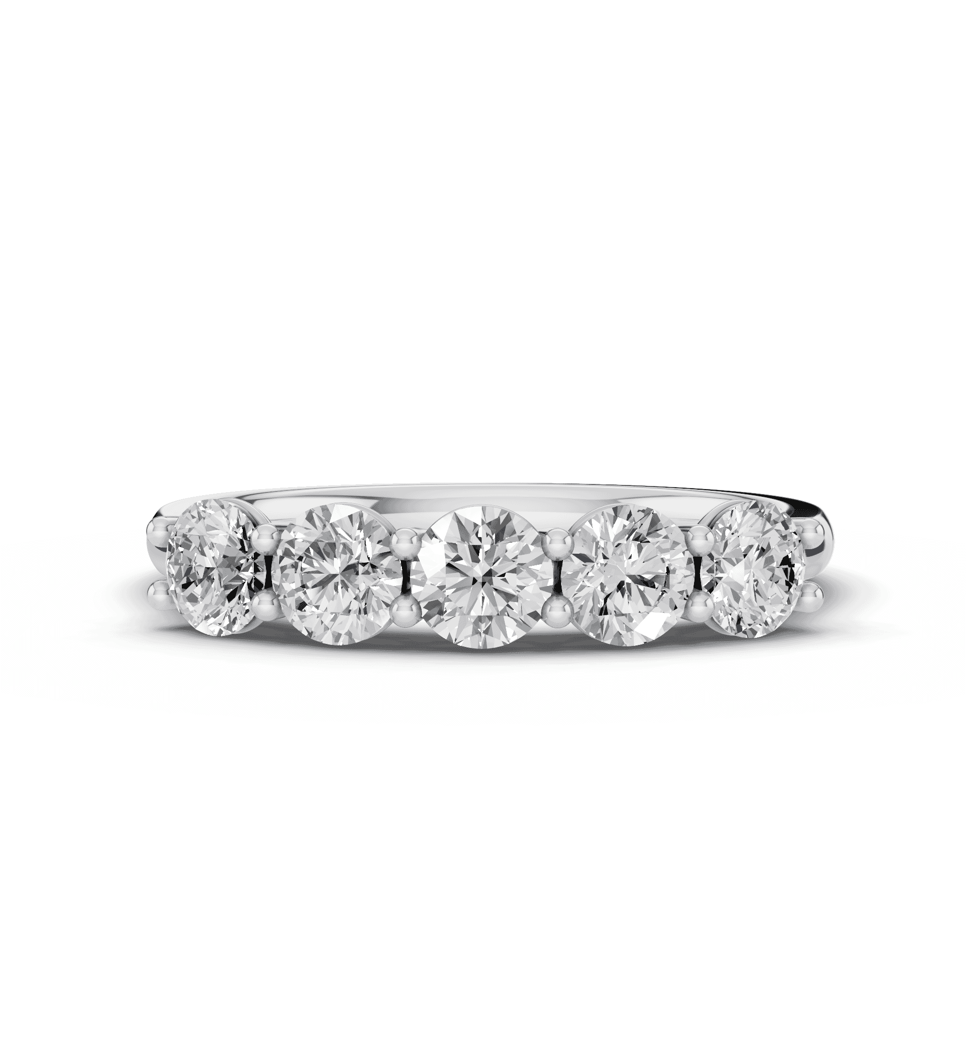 Tradition U-Prong Five-Stone Lab Diamond Band (1.00 ct. tw.)