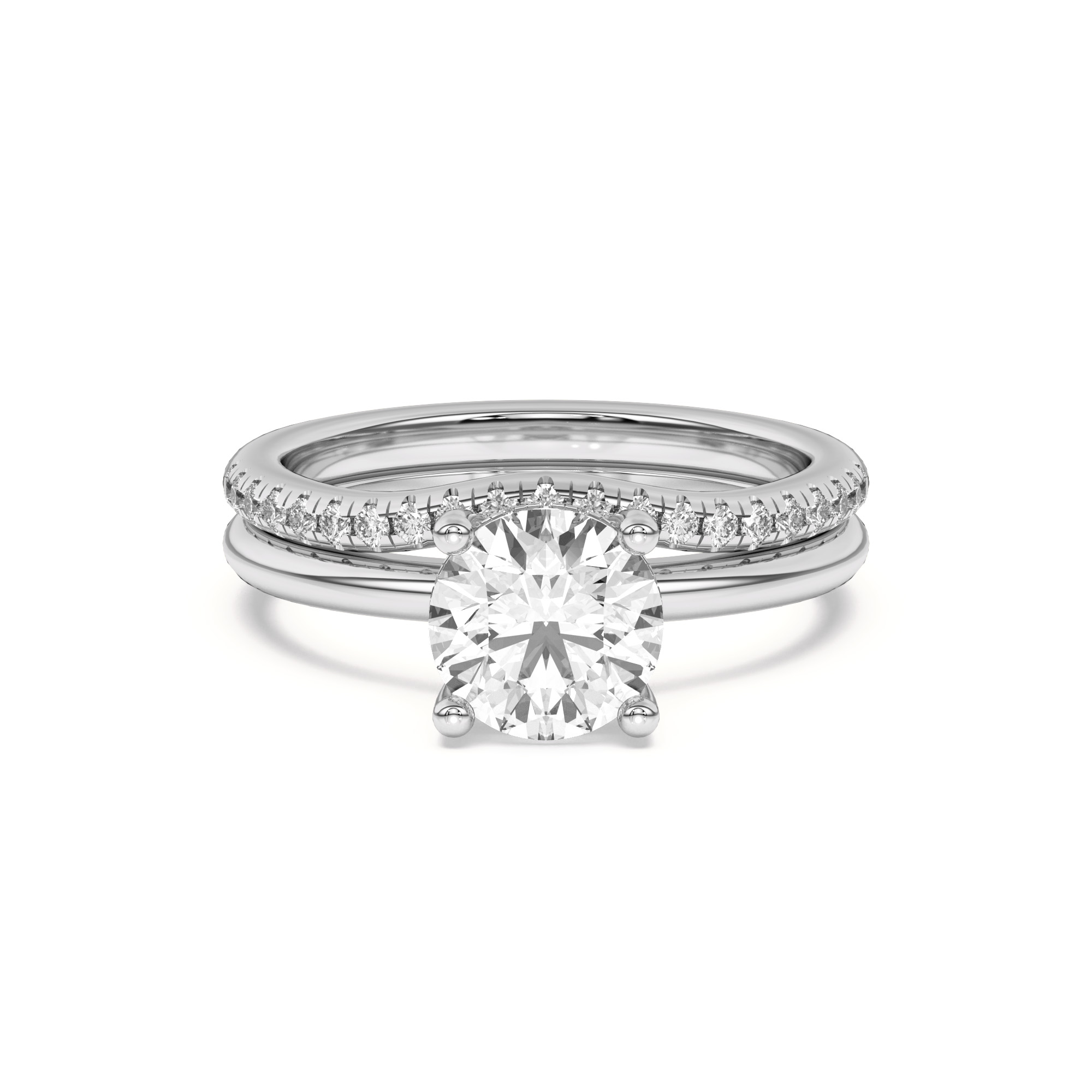 Beverly Timeless Pave Band