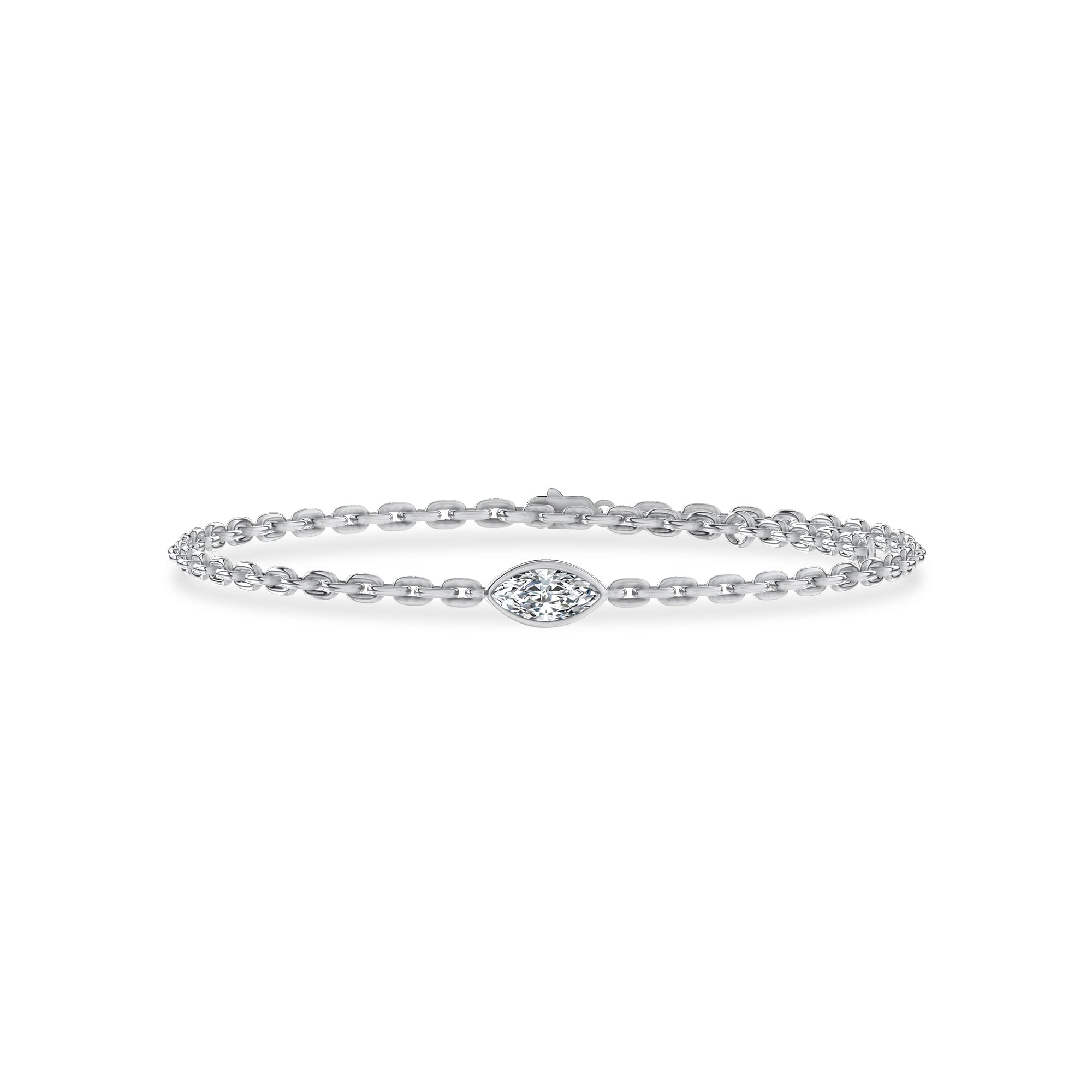 Maravina Bezel Diamond Bracelet by Christian Siriano