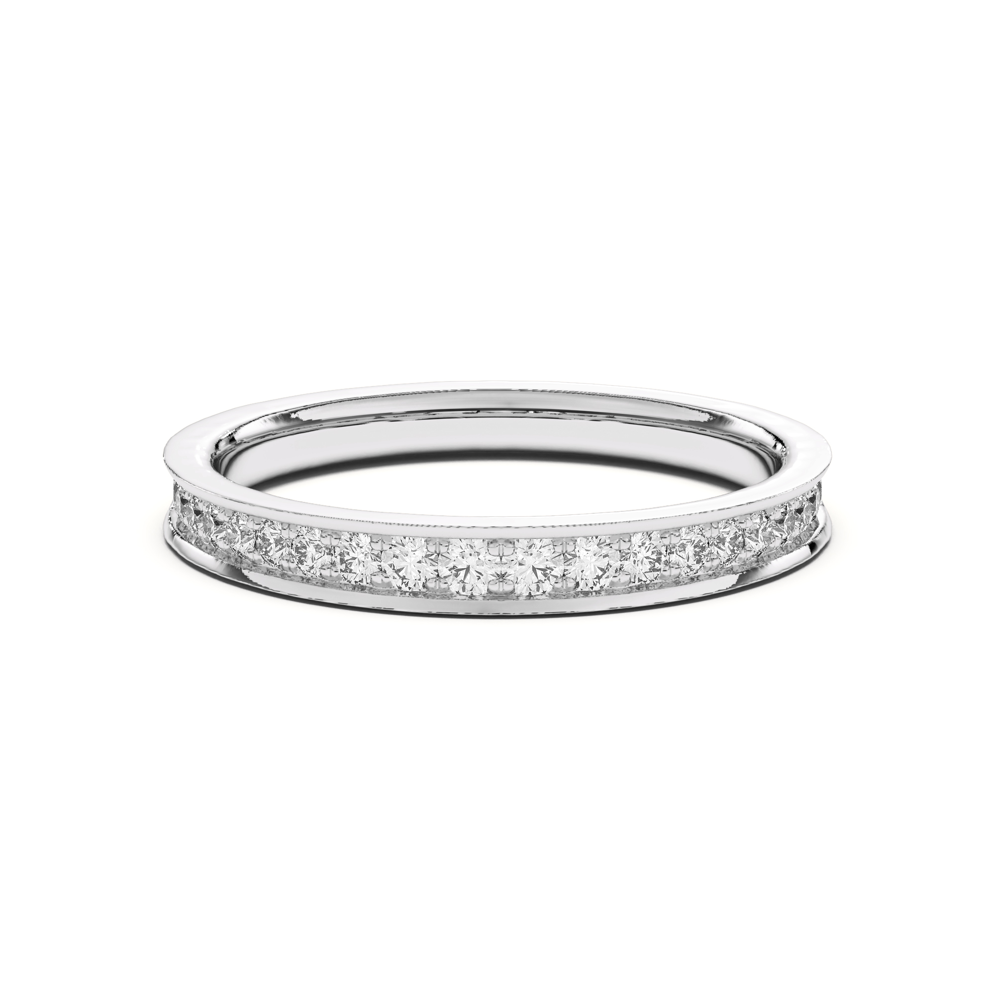 Bria Graduated Pave Band