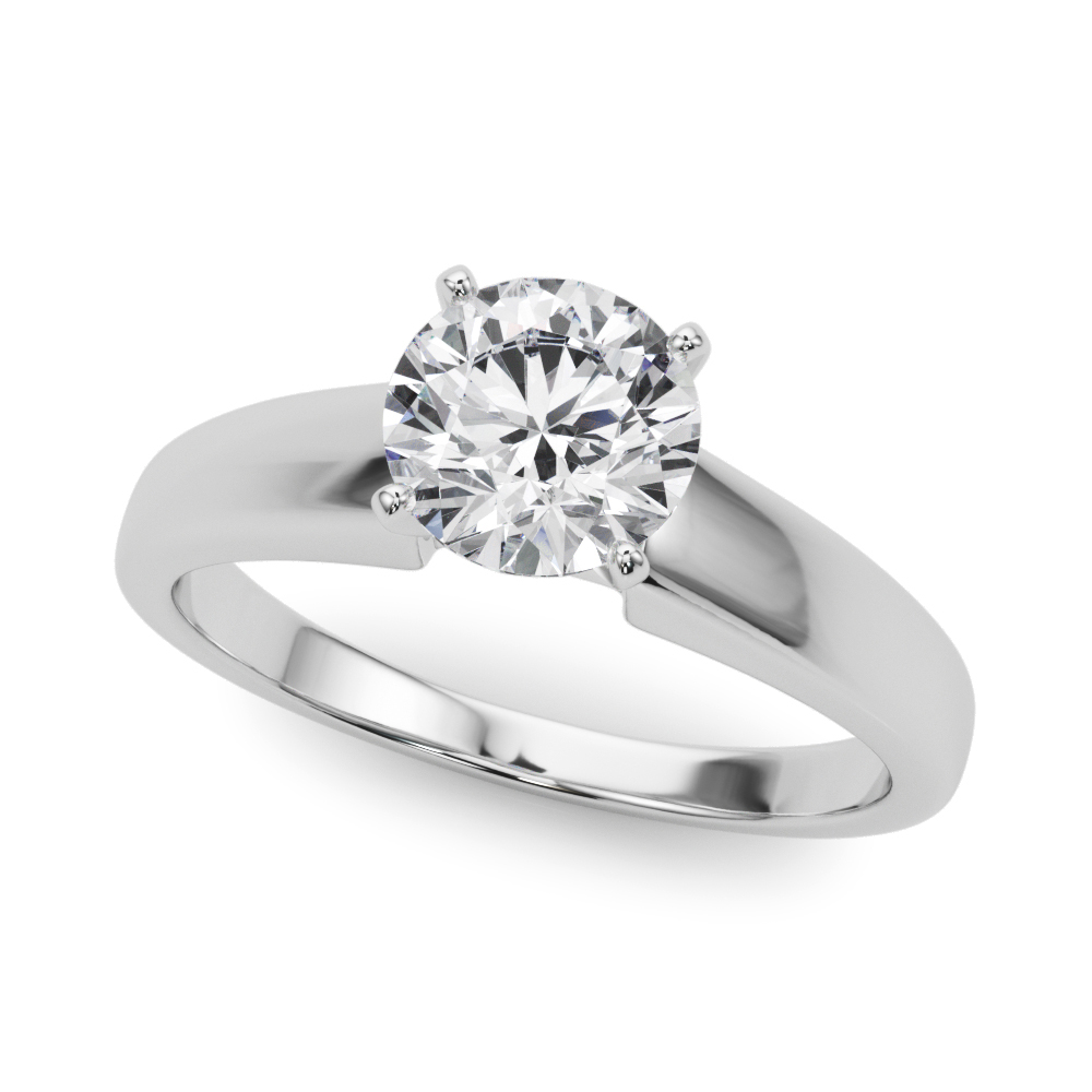 Velvette Solitaire Engagement Ring