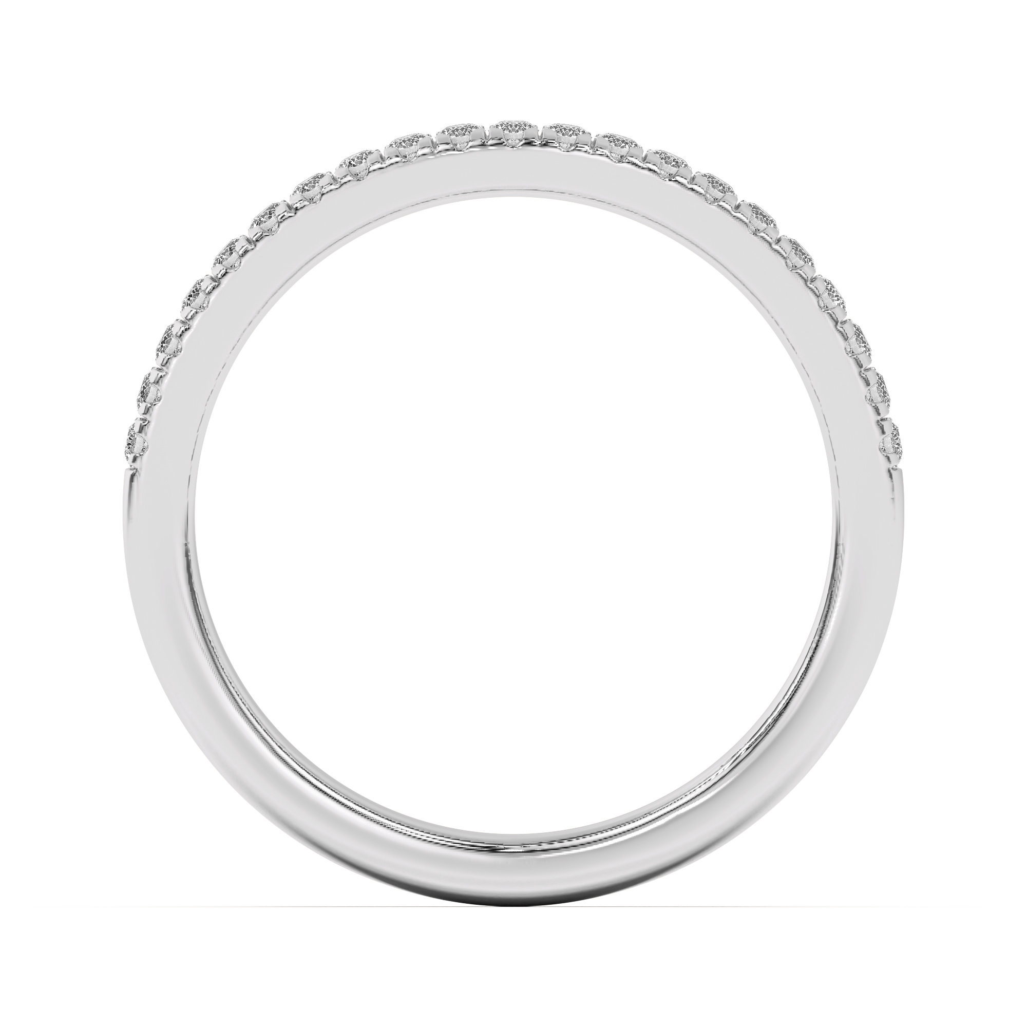 Nalani Curved Pave Band