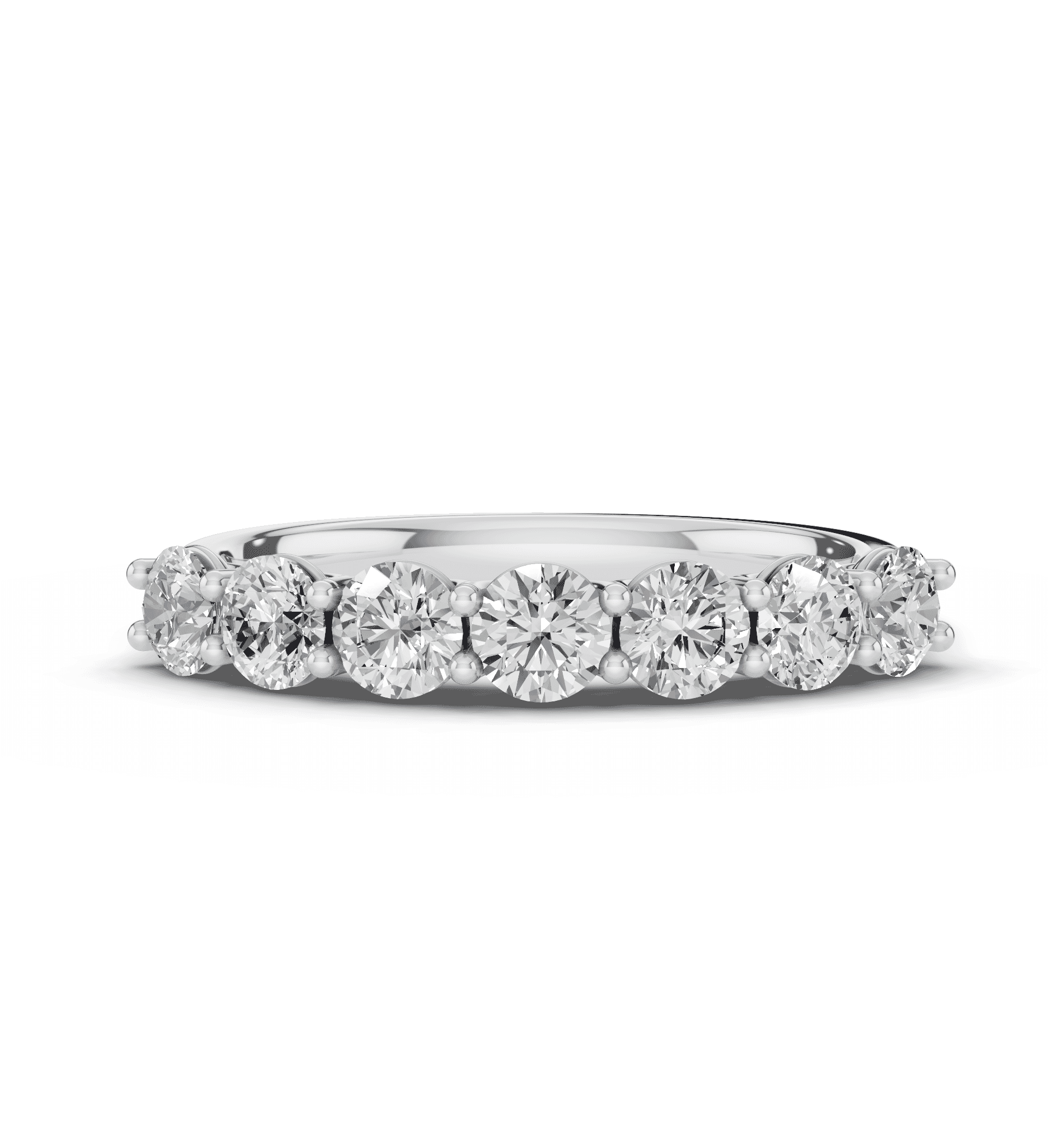 Tradition U-Prong Seven-Stone Lab Diamond Band (1.00 ct. tw.)