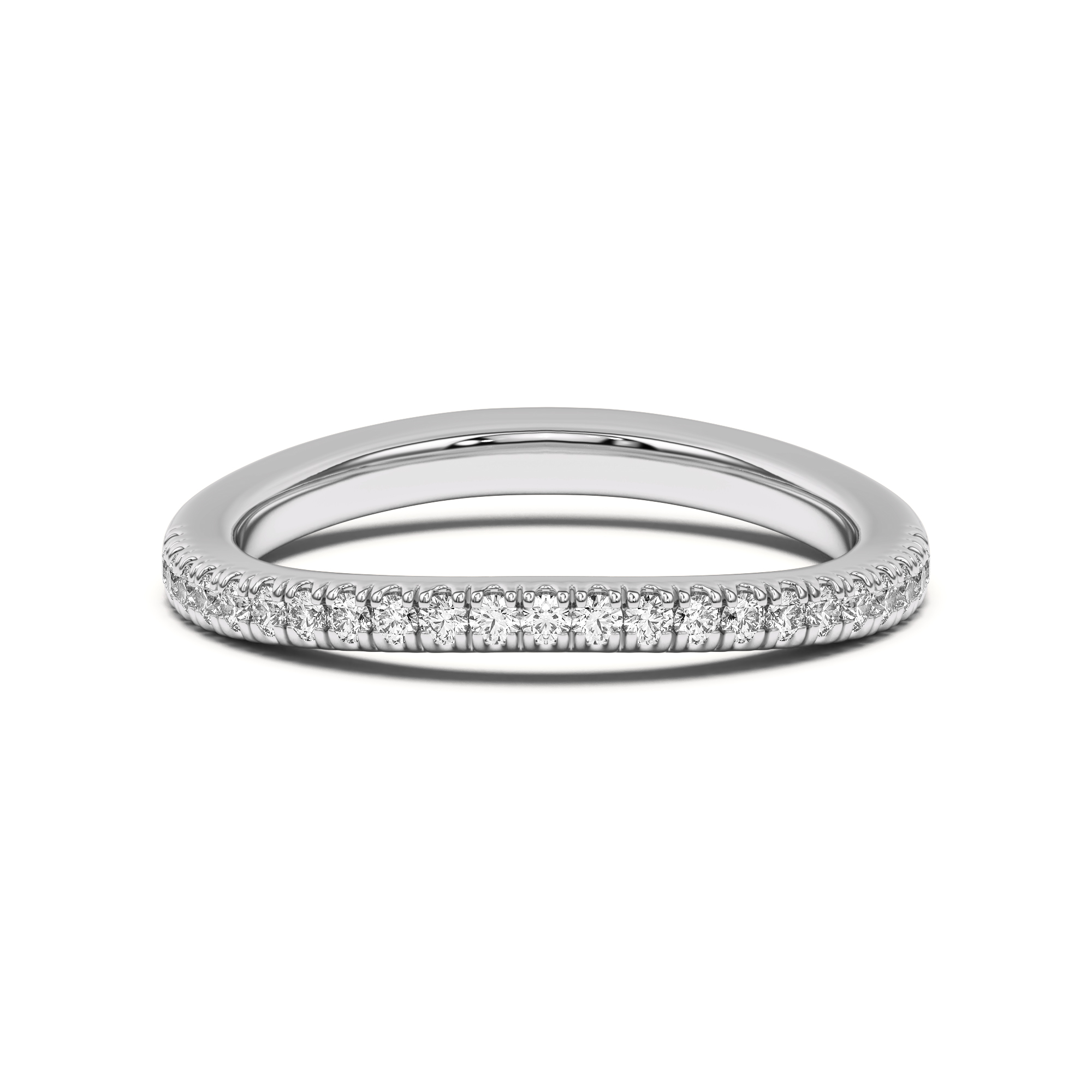 Bree Curved Pave Band