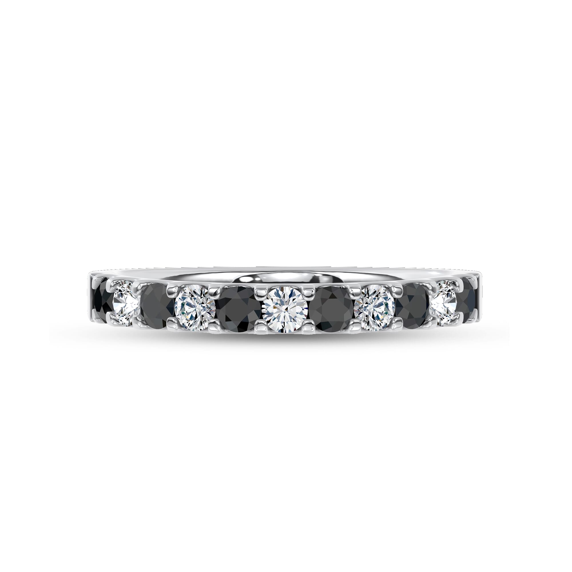 Jules Black and White Diamond Band