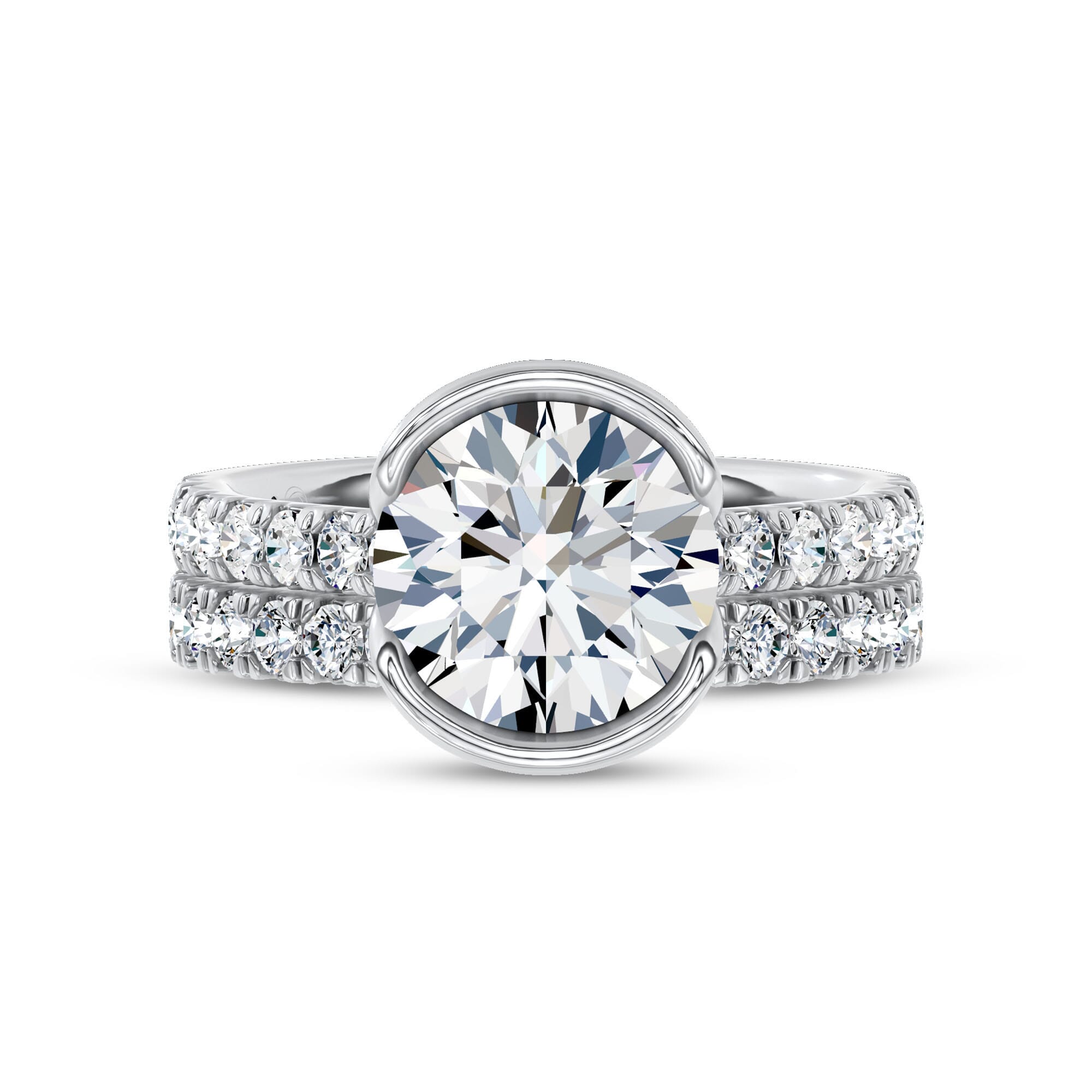 Duet Pave Band by Christian Siriano