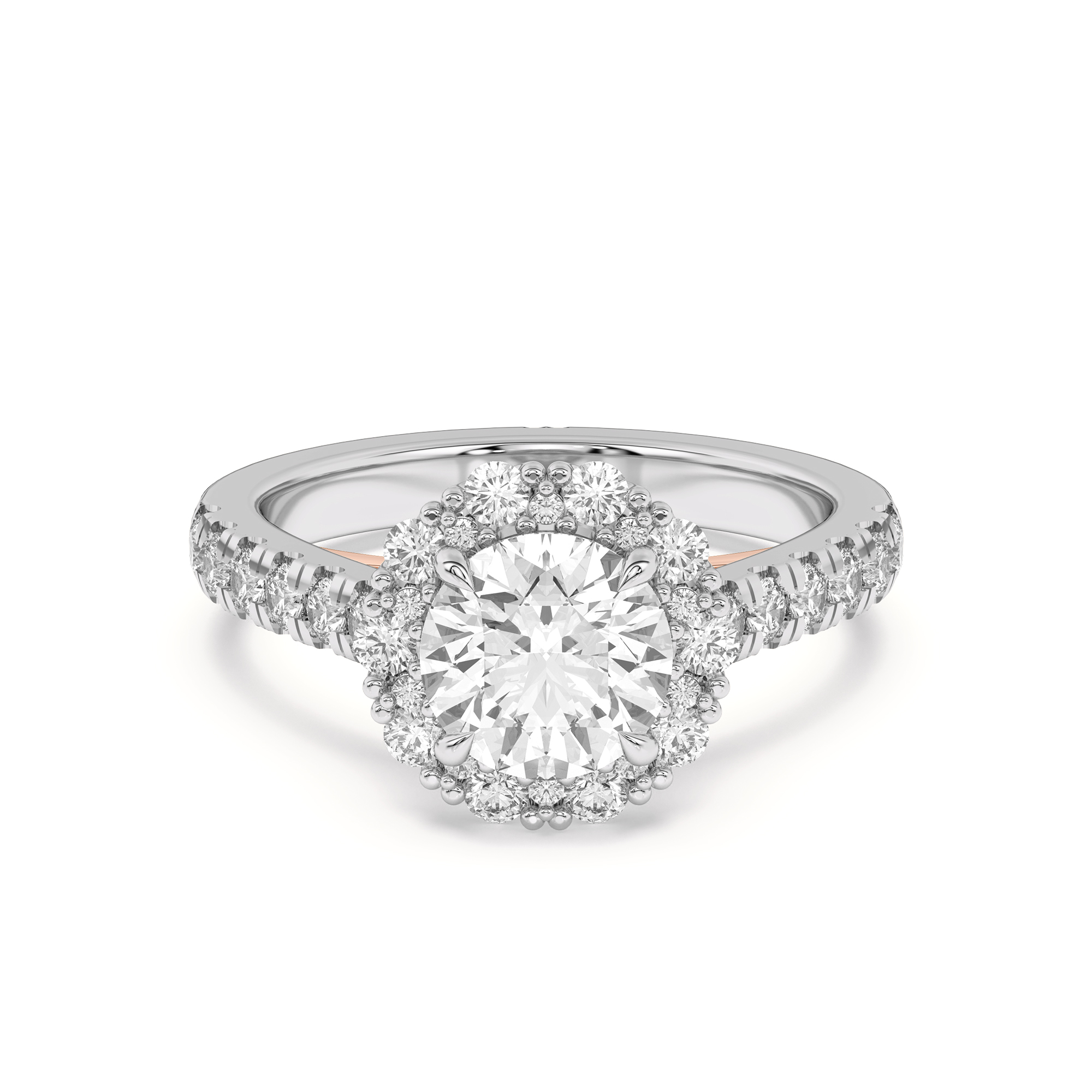 Seraphine Halo Engagement Ring