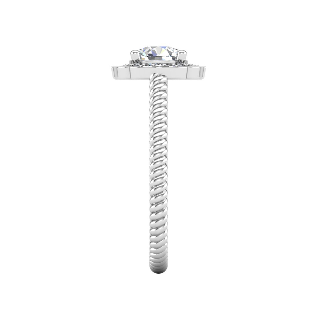 Alexis Halo Engagement Ring