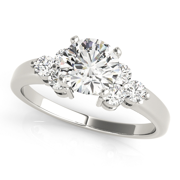 Essie Diamond Cluster Engagement Ring