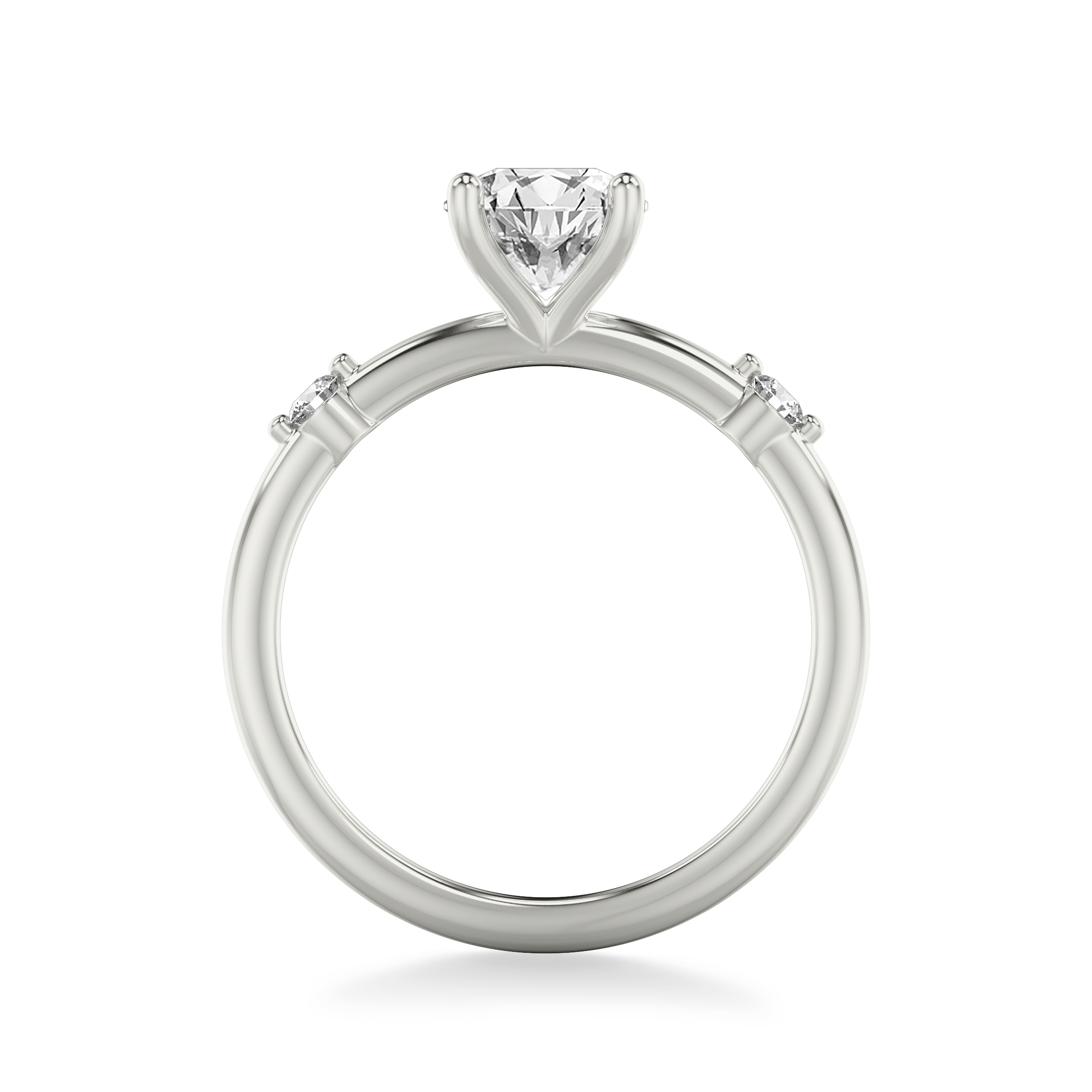 Daria Diamond Accent Engagement Ring