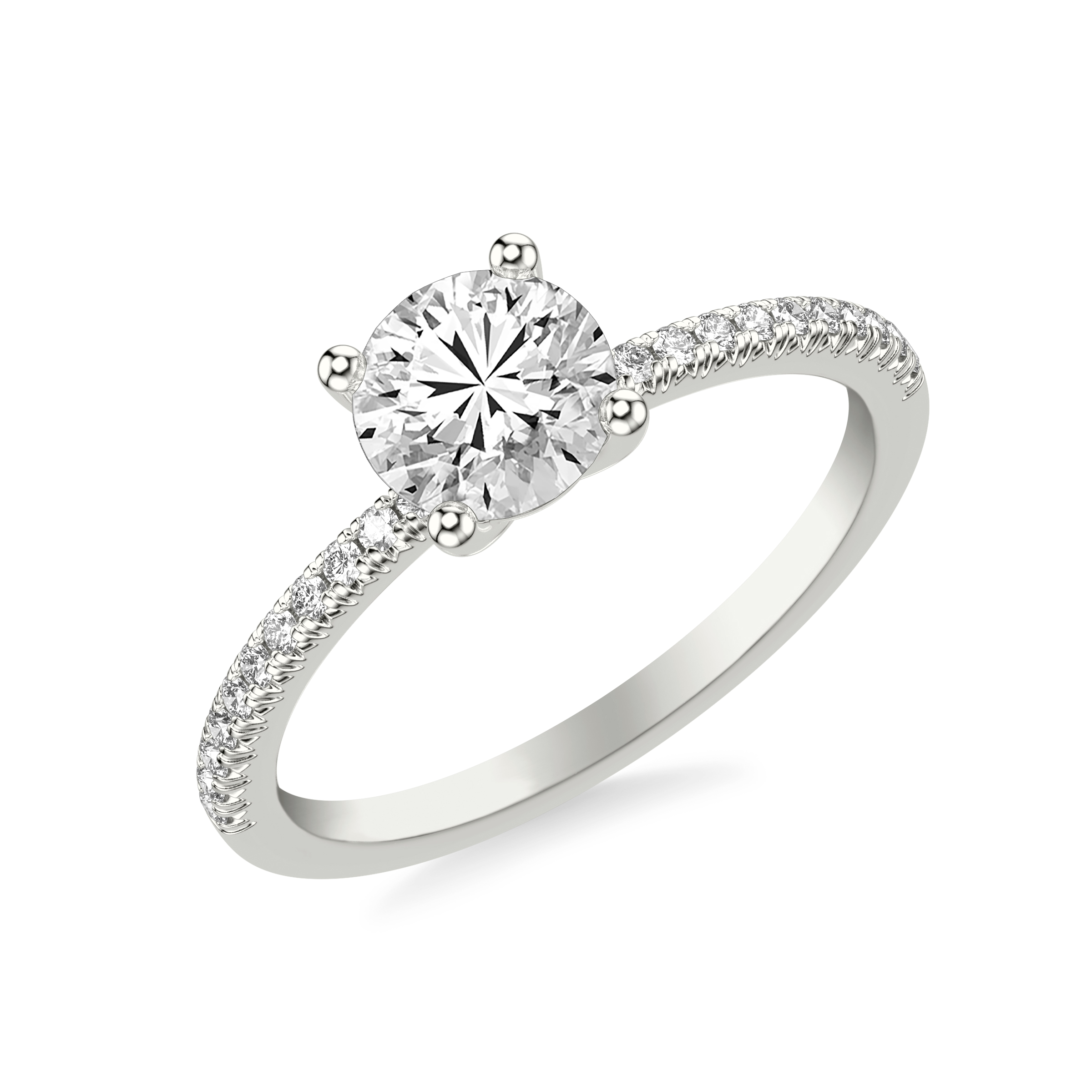 Renata Pave Diamond Engagement Ring