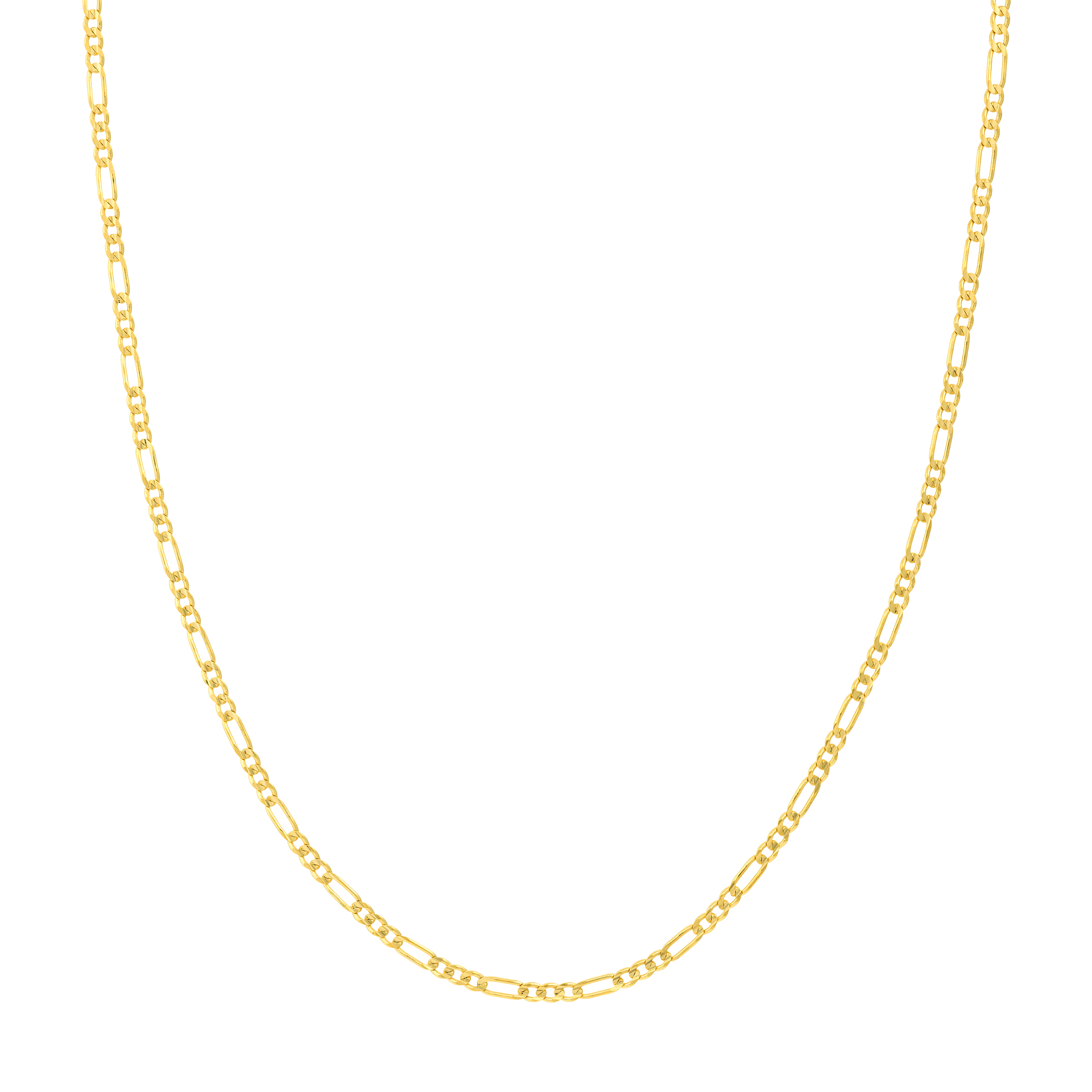 Figaro Gold Necklace (18 Inches)