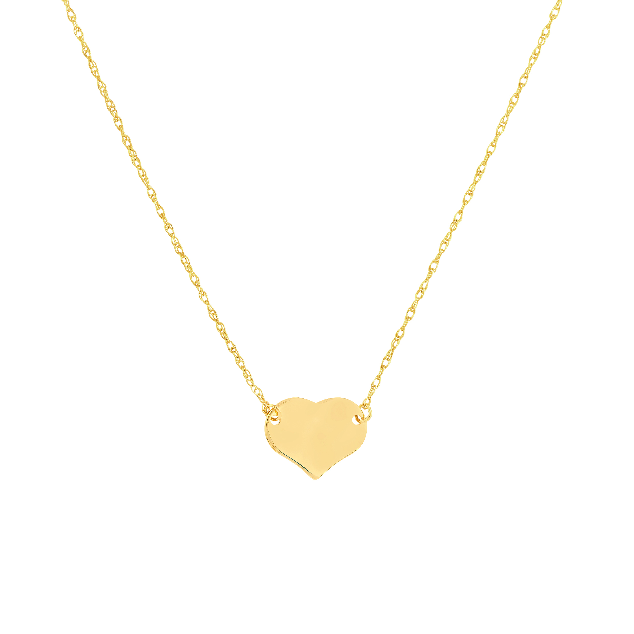 Mini Heart Gold Necklace