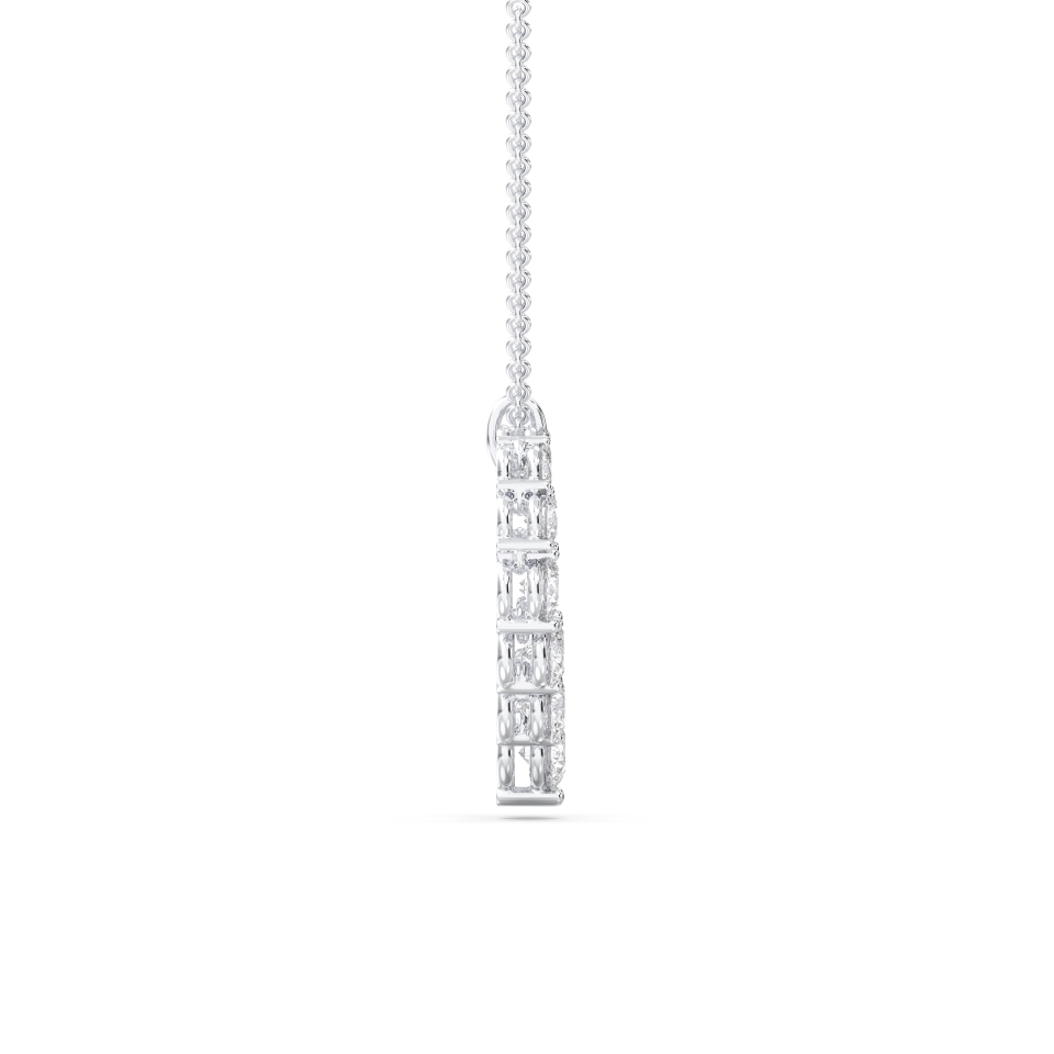 Amora Heart Lab Diamond Necklace