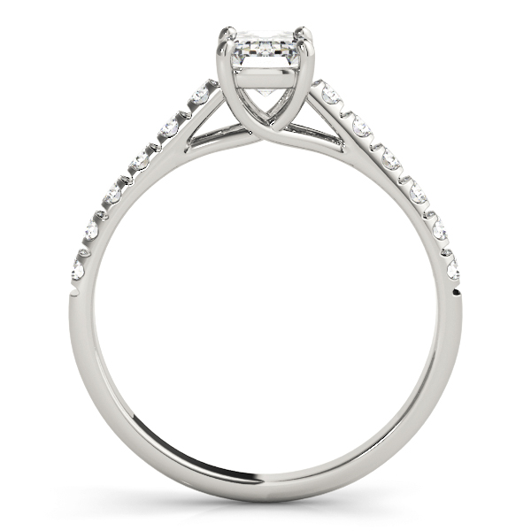 Tory Pave Diamond Engagement Ring
