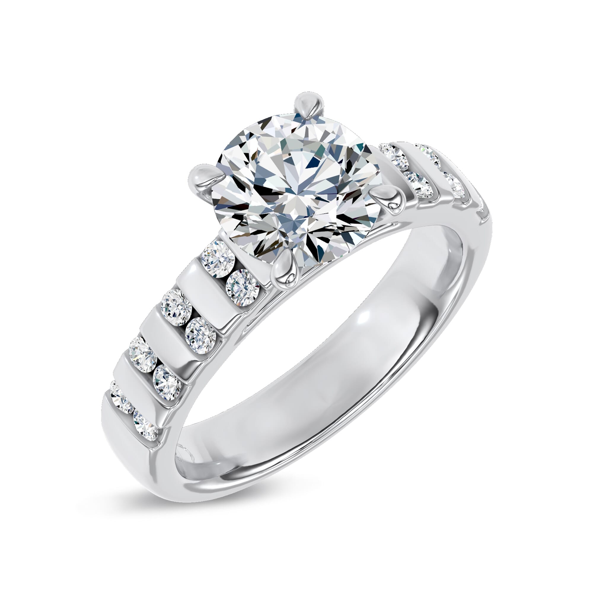 Colonnade Engagement Ring by Christian Siriano
