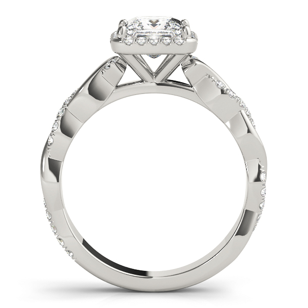 Aspen Halo Engagement Ring