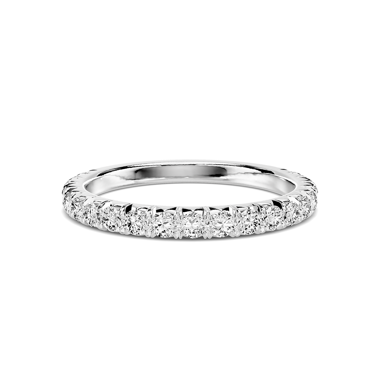 Lumina French Pave Band