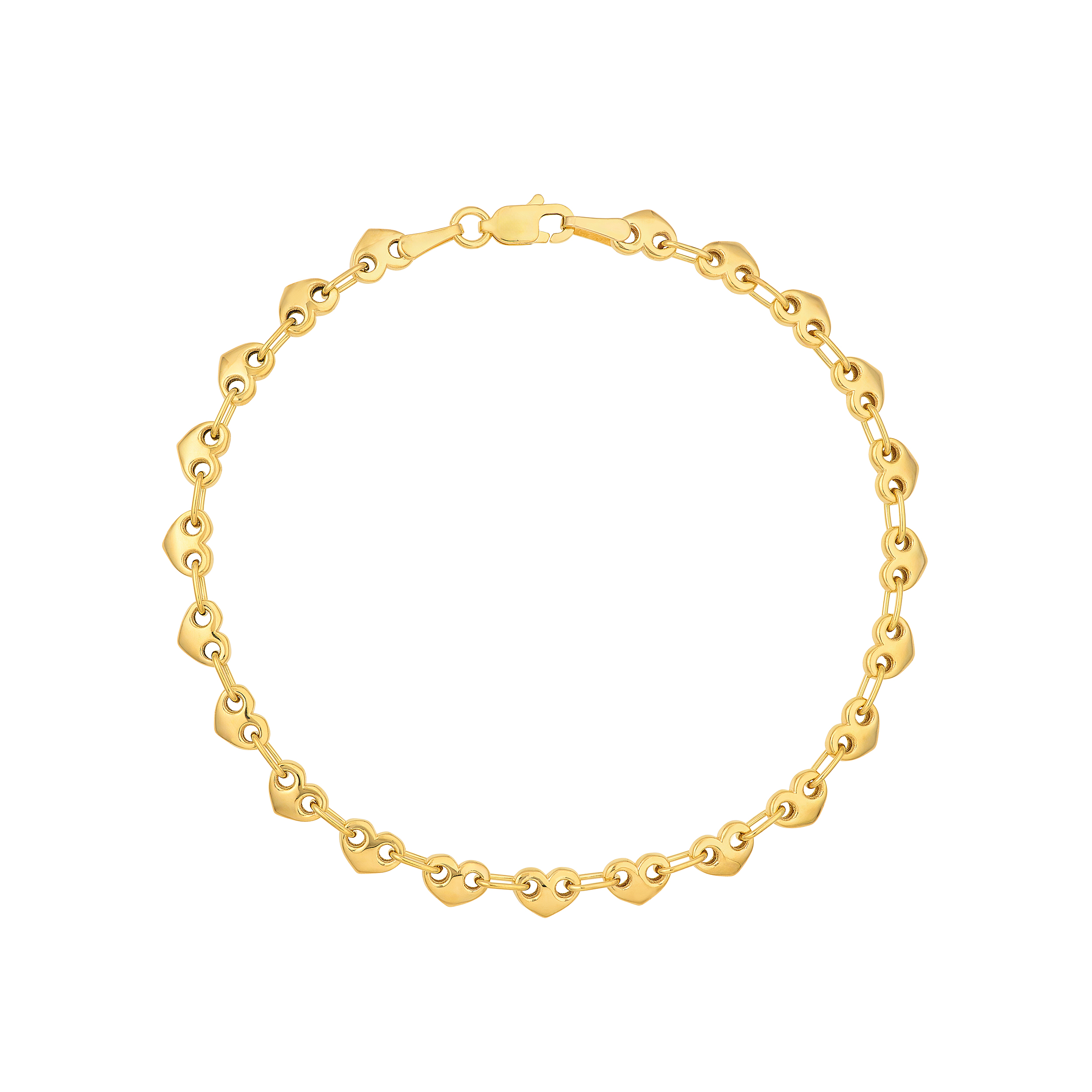 Heart Link Bracelet