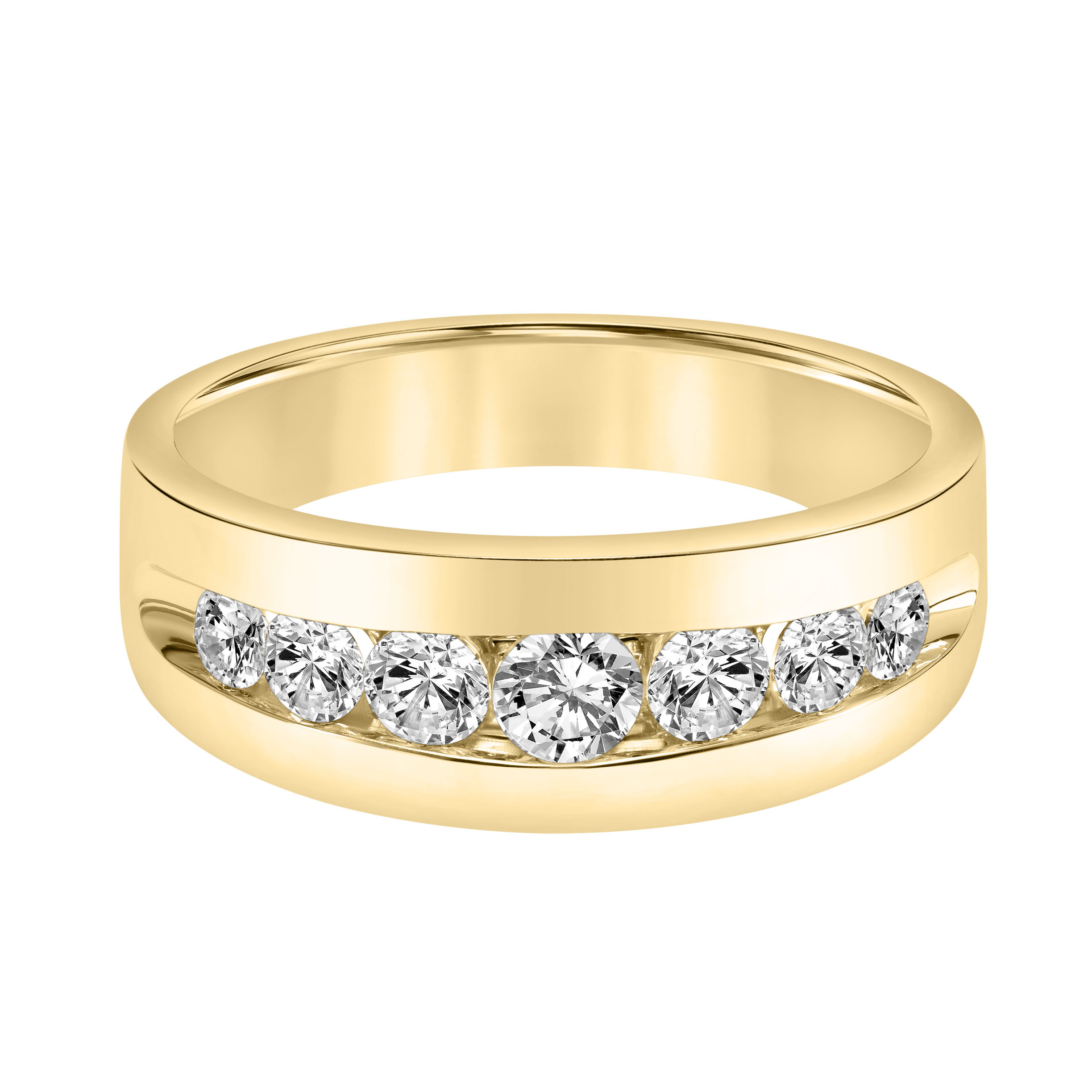 Graduated Lab Diamond Band (4.5mm)