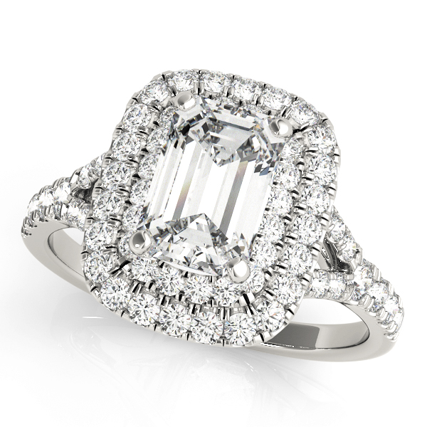 Hadley Double Halo Engagement Ring