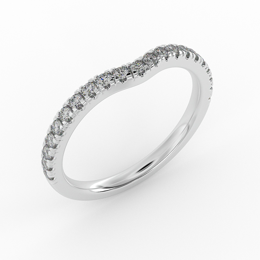 Summer Pave Diamond Band