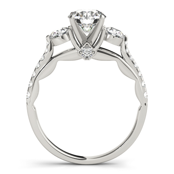 Jayla Three Stone Engagement Ring