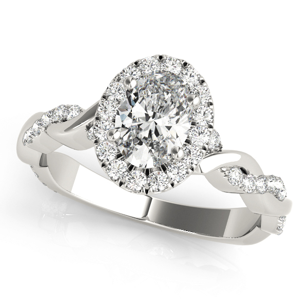 Arizona Halo Engagement Ring